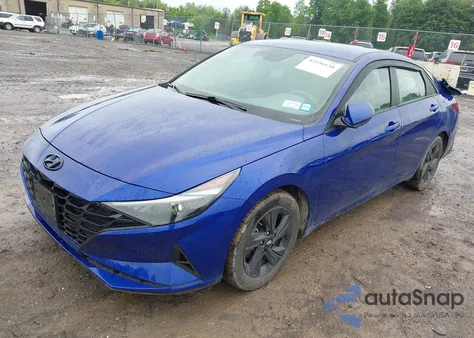 2021 Hyundai Elantra Sel from USA, damaged, VIN KMHLS4AG7MU190724